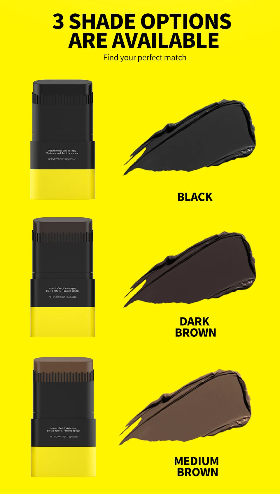 Orvia Hair™ – Hair Dye Stick with Comb