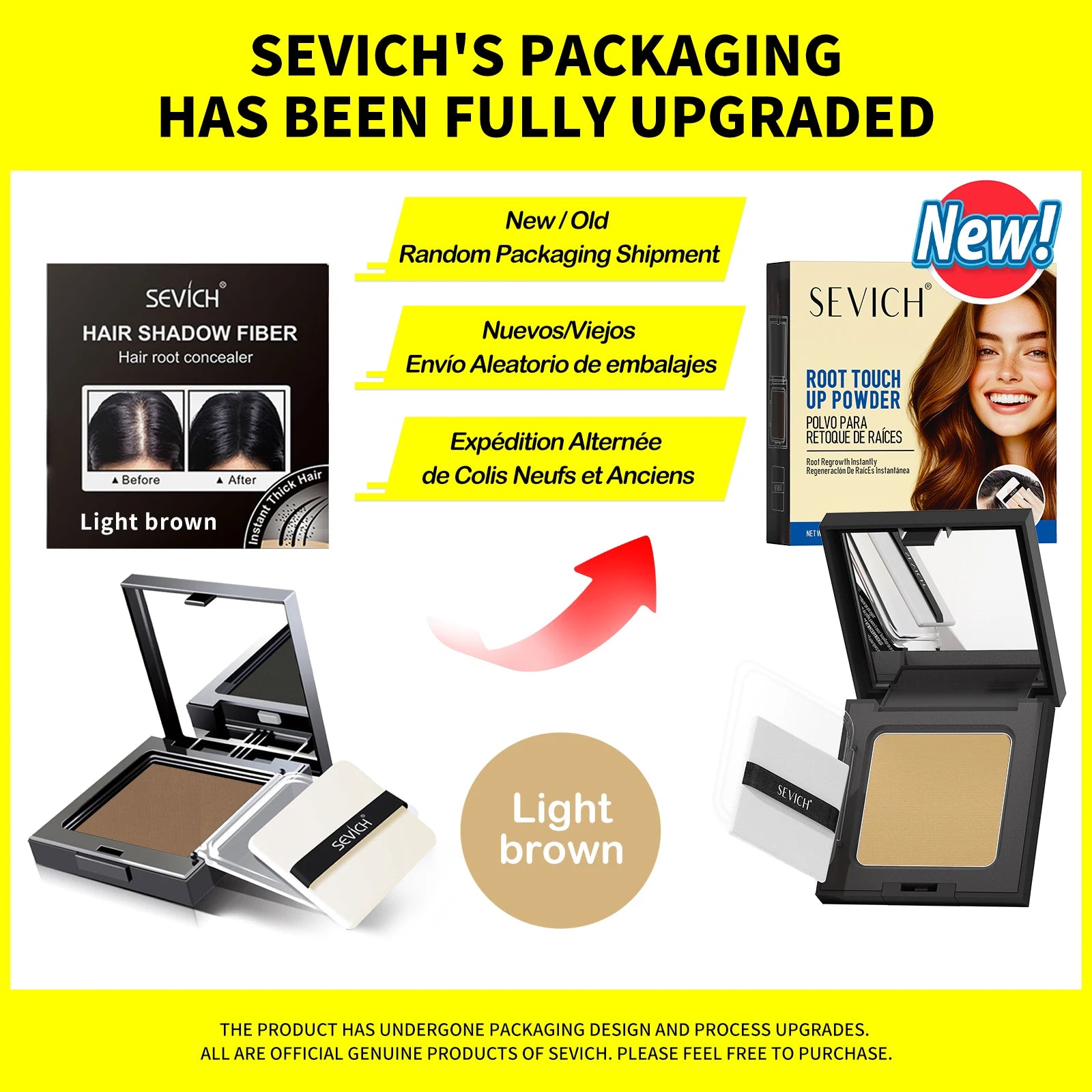 Orvia Hair™ – Sevich 5 Colors Hair Shadow Powder (12g)