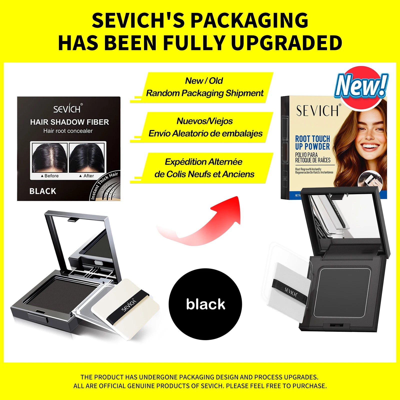 Orvia Hair™ – Sevich 5 Colors Hair Shadow Powder (12g)