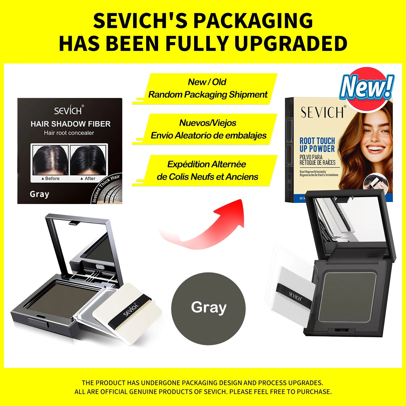 Orvia Hair™ – Sevich 5 Colors Hair Shadow Powder (12g)